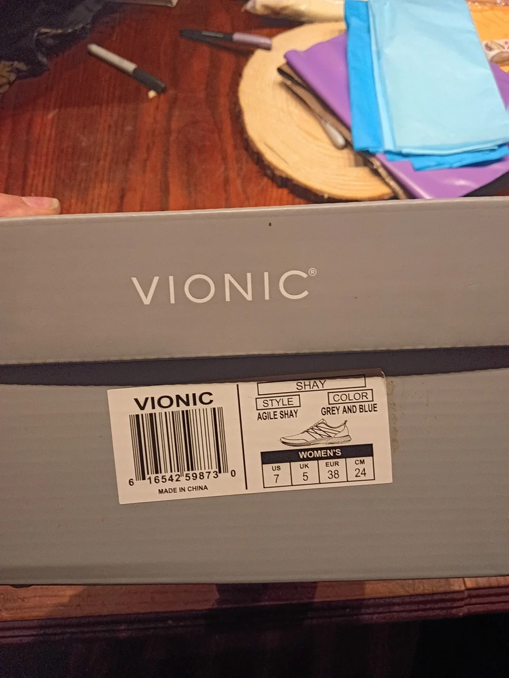 Vionic Black Wedge Sandals with Textured Straps and Velcro